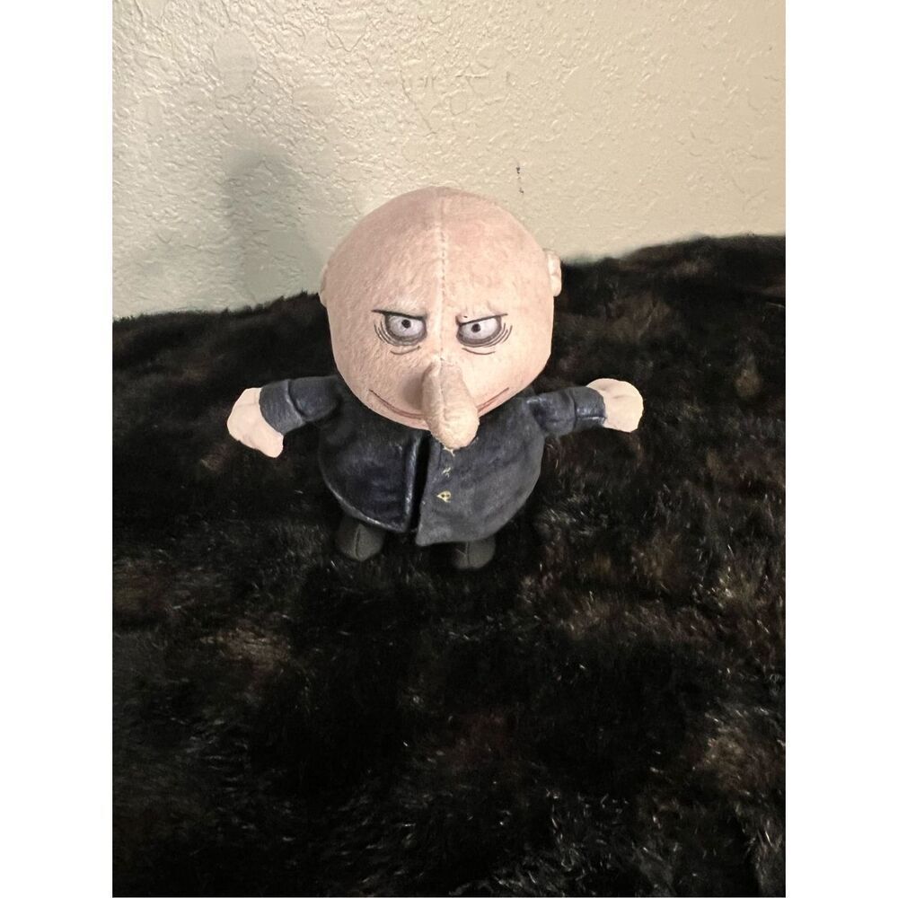 The Addams Family Fester Addams 6" Singing Squeezer Plush Theme Song -